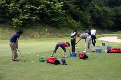 登内プロによるショートコースレッスン